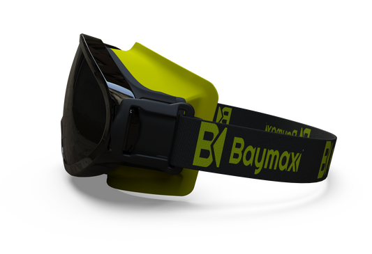 BAYMAX BX-2500 ARMOR PROTECTIVE GOGGLES (ANTI-FOG) β BLACK