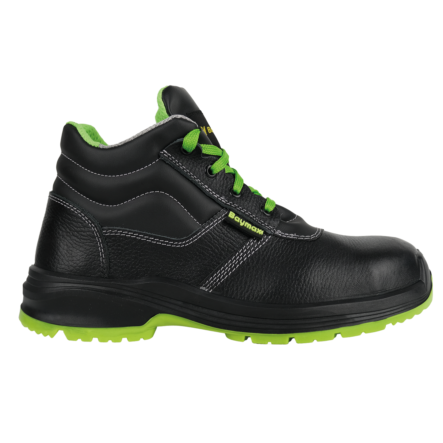 BAYMAX GOLDEN BX-03 LEATHER LACE-UP BOOTS (S3) - SIZE 41