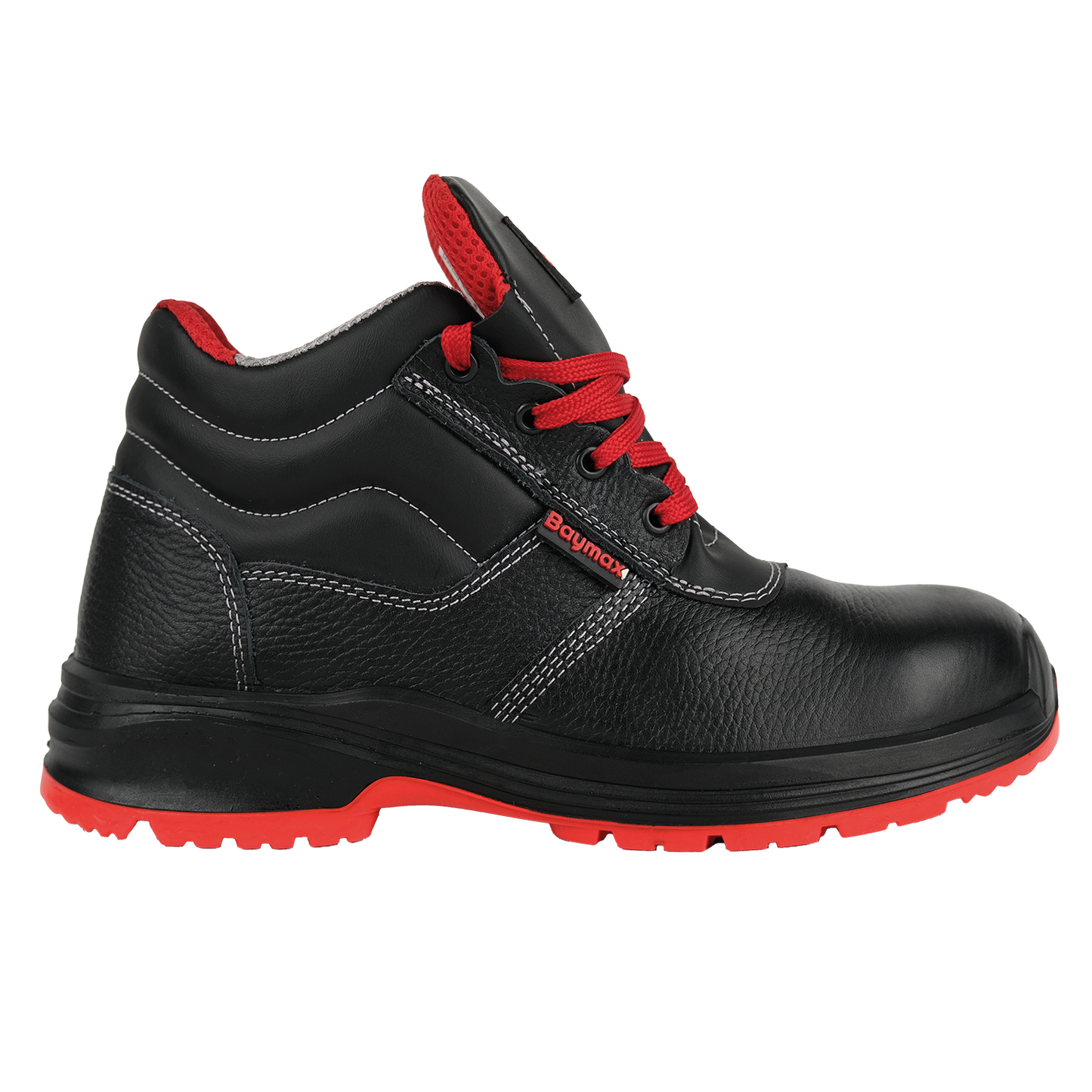 BAYMAX GOLDEN BX-03 LEATHER LACE-UP BOOTS (S3) - SIZE 41