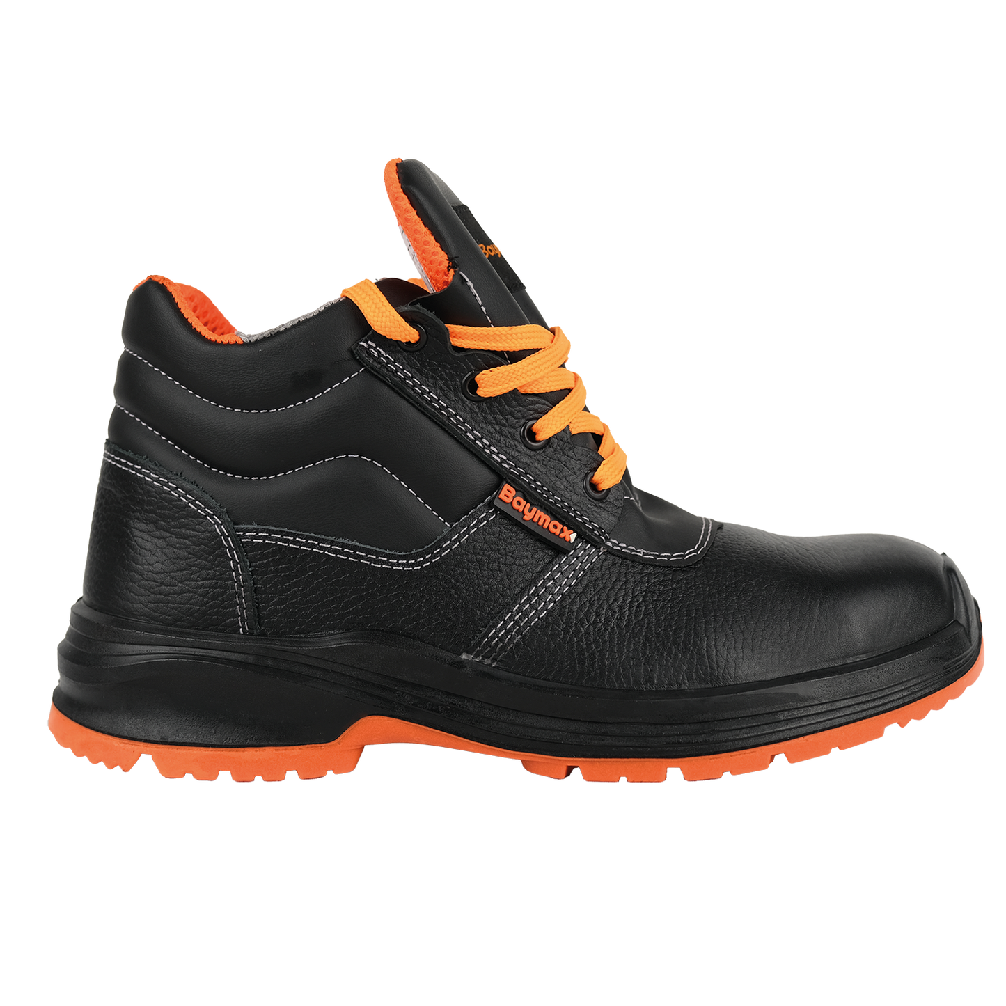 BAYMAX GOLDEN BX-03 LEATHER LACE-UP BOOTS (S3) - SIZE 41