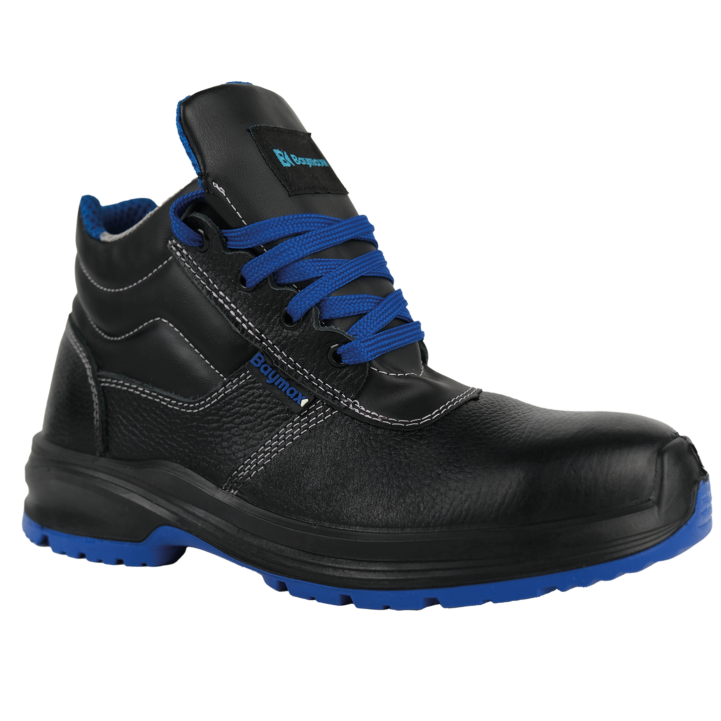 BAYMAX GOLDEN BX-03 LEATHER LACE-UP BOOTS (S3) - SIZE 41