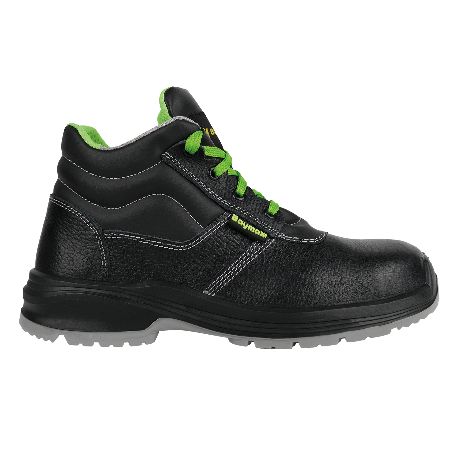 BAYMAX GOLDEN BX-03 LEATHER LACE-UP BOOTS (S3) - SIZE 41