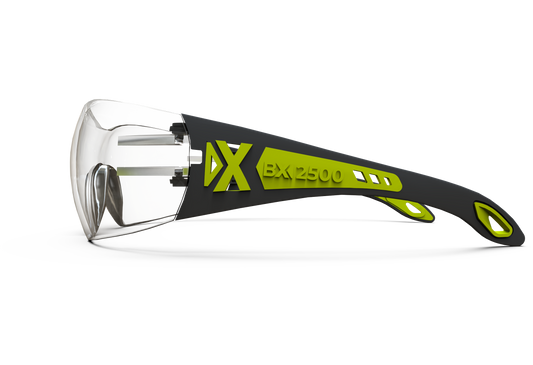 BAYMAX BX-2500 SOLO PROTECTIVE GLASSES (ANTI-FOG) β TRANSPARENT