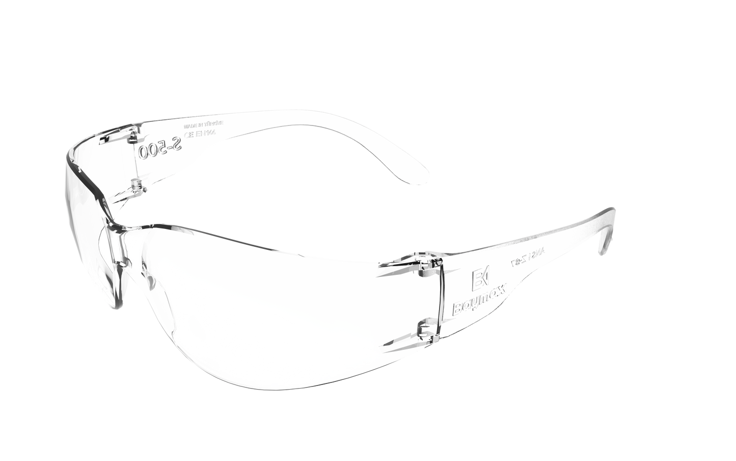BAYMAX S-500 WORK SAFETY GLASSES (ANTI-FOG) – TRANSPARENT