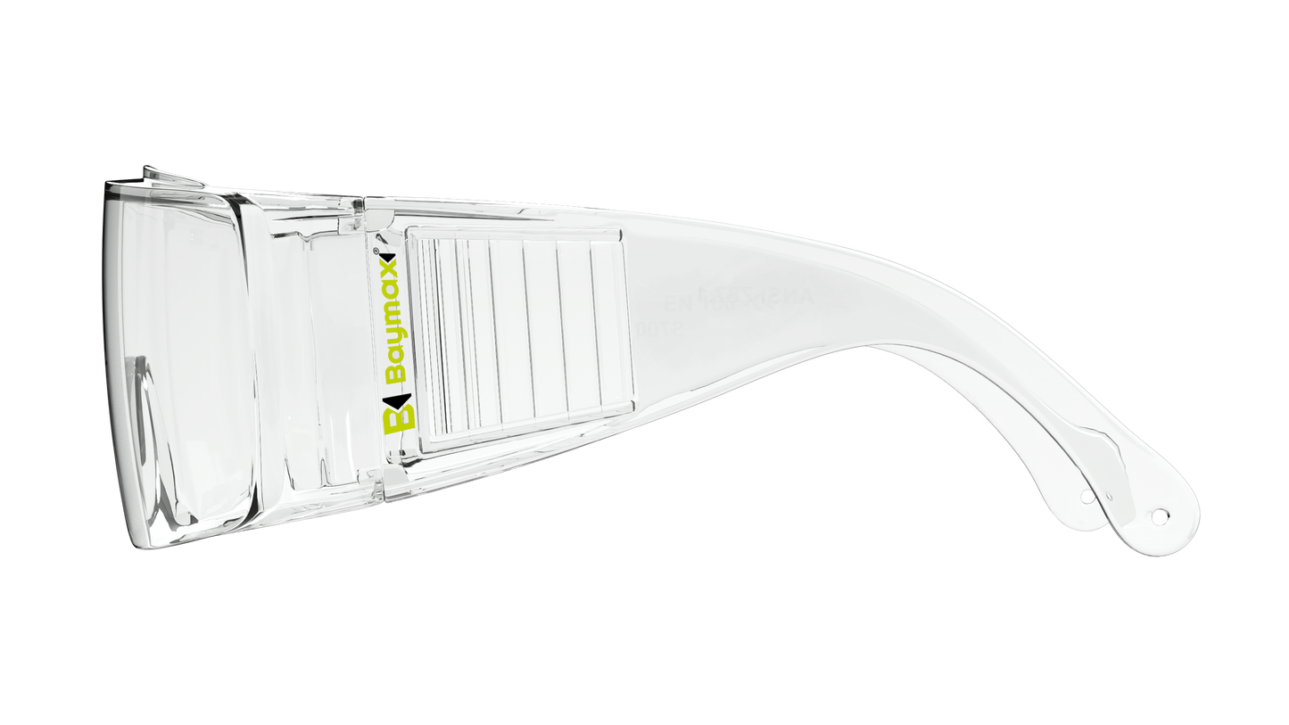 BAYMAX S-700 MAJOR WORK SAFETY GLASSES (ANTI-FOG) – TRANSPARENT