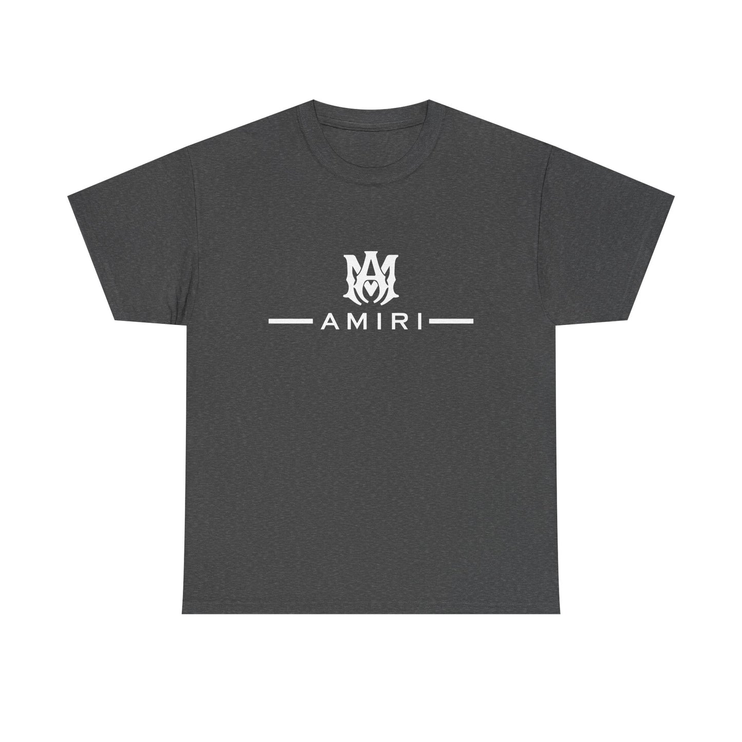 Amiri Logo Man Heavy Cotton Tee, Designer Graphic Tshirt, Streetwear Fashion Shirt, Men's Women's Clothing, Trendy Urban Apparel