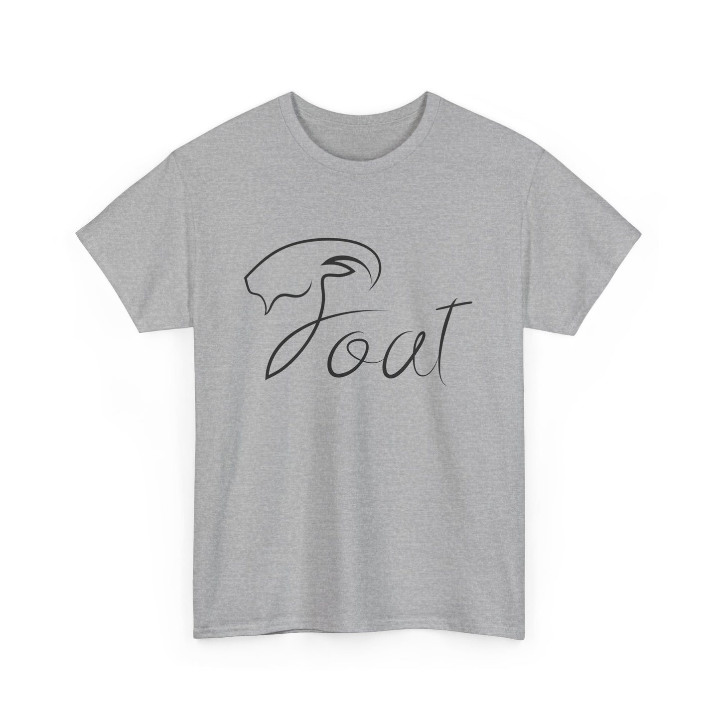 Must-Have GOAT Graphic Tee! Unisex Heavy Cotton - Sharp Print, 100% US Cotton, Classic Fit - Discover Why It's the Best!
