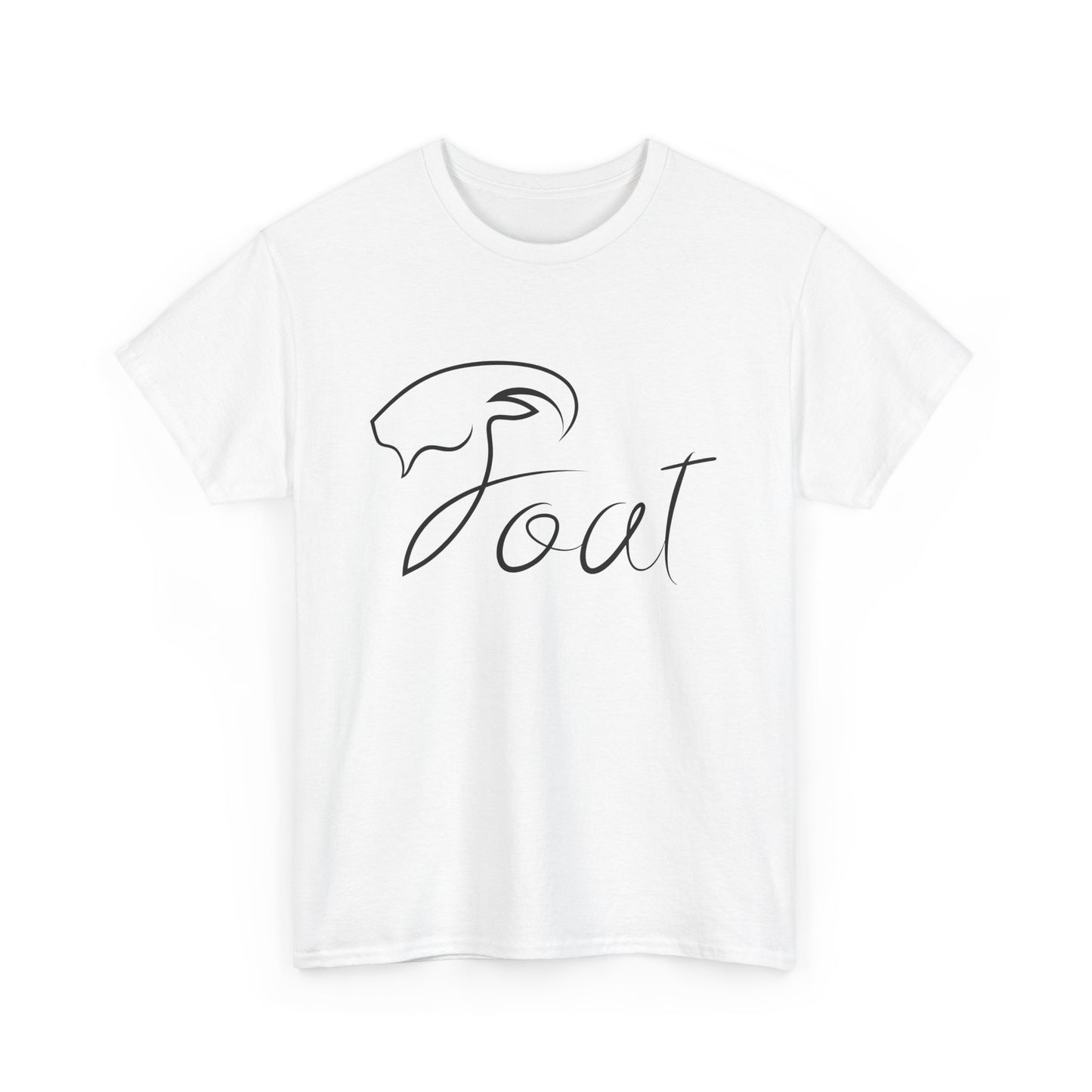 Must-Have GOAT Graphic Tee! Unisex Heavy Cotton - Sharp Print, 100% US Cotton, Classic Fit - Discover Why It's the Best!