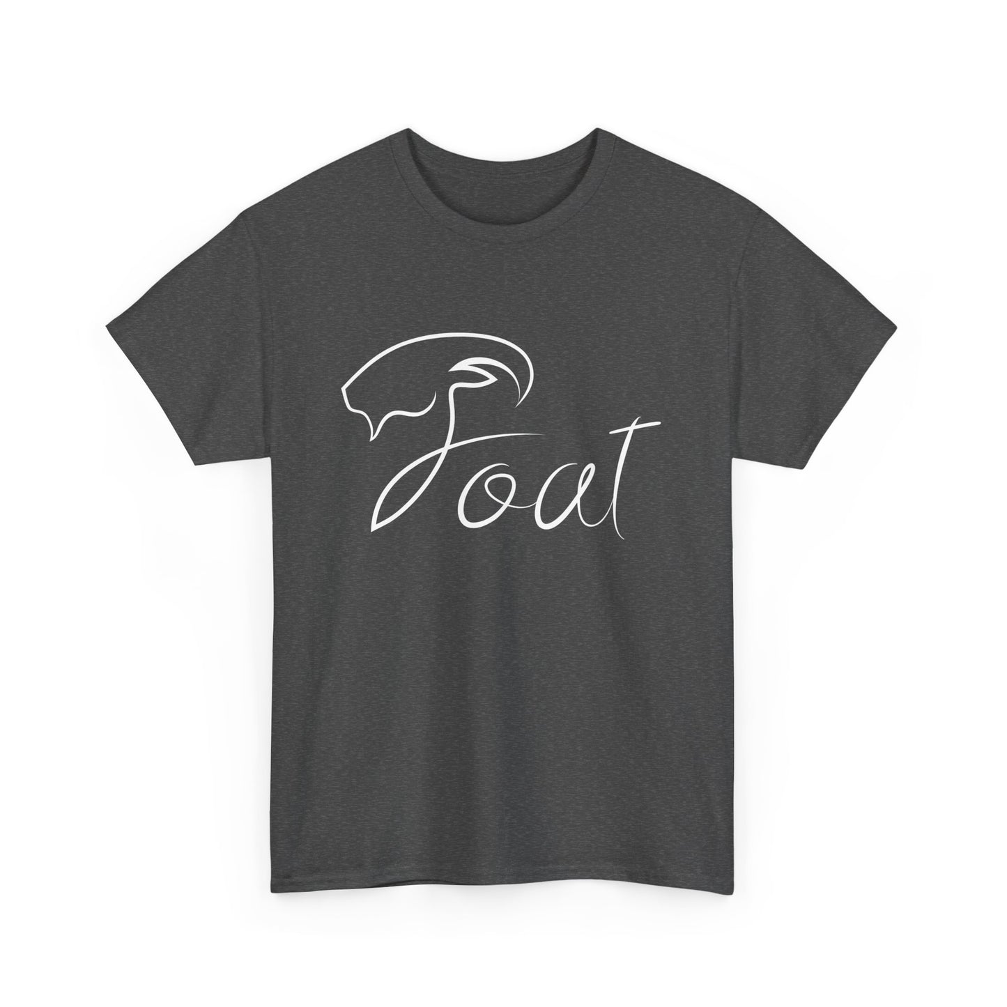 Must-Have GOAT Graphic Tee! Unisex Heavy Cotton - Sharp Print, 100% US Cotton, Classic Fit - Discover Why It's the Best!