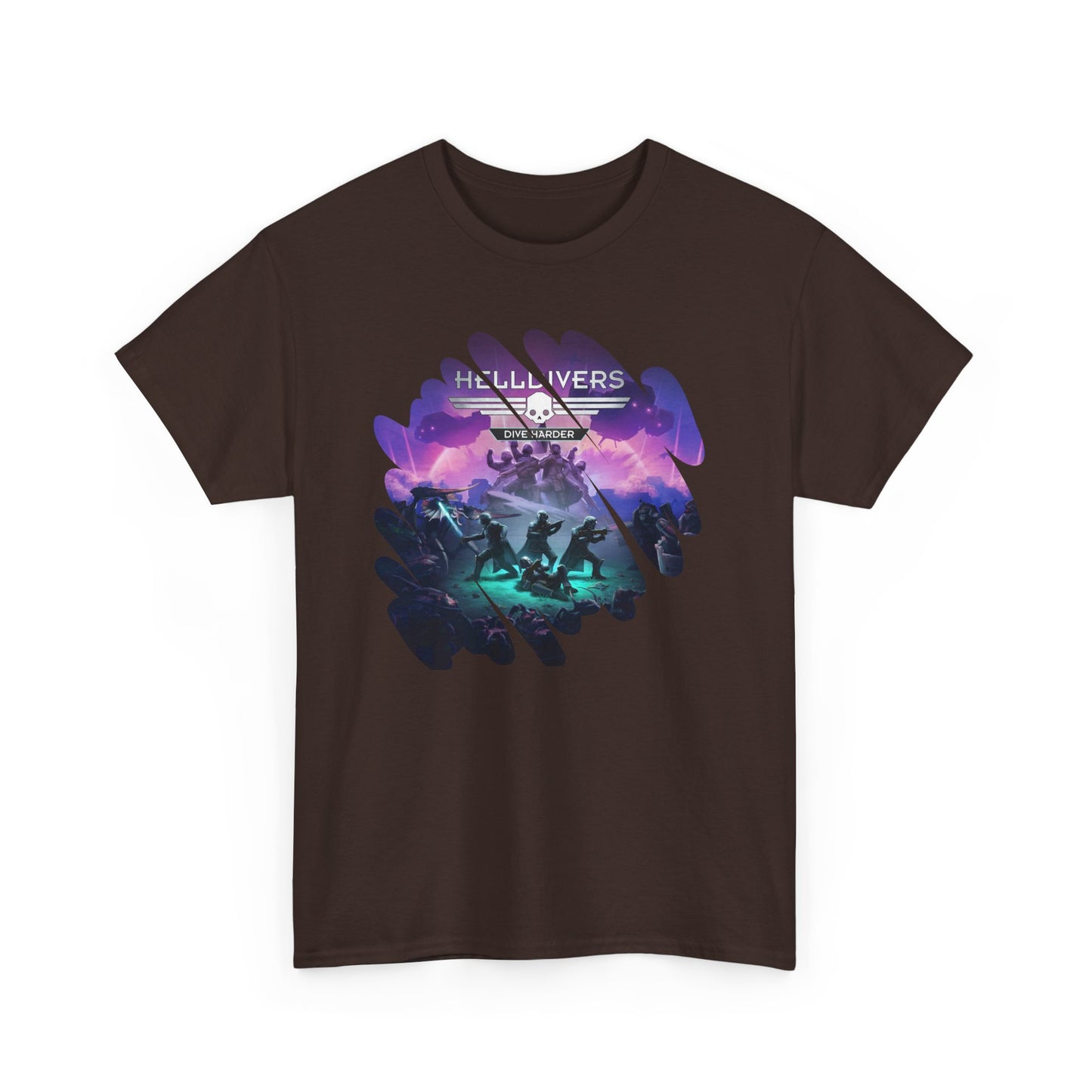 Level Up with HELLDIVERS! Exclusive Unisex Tee - Soft, Breathable Cotton, Gamer-Approved - Get Yours Now!