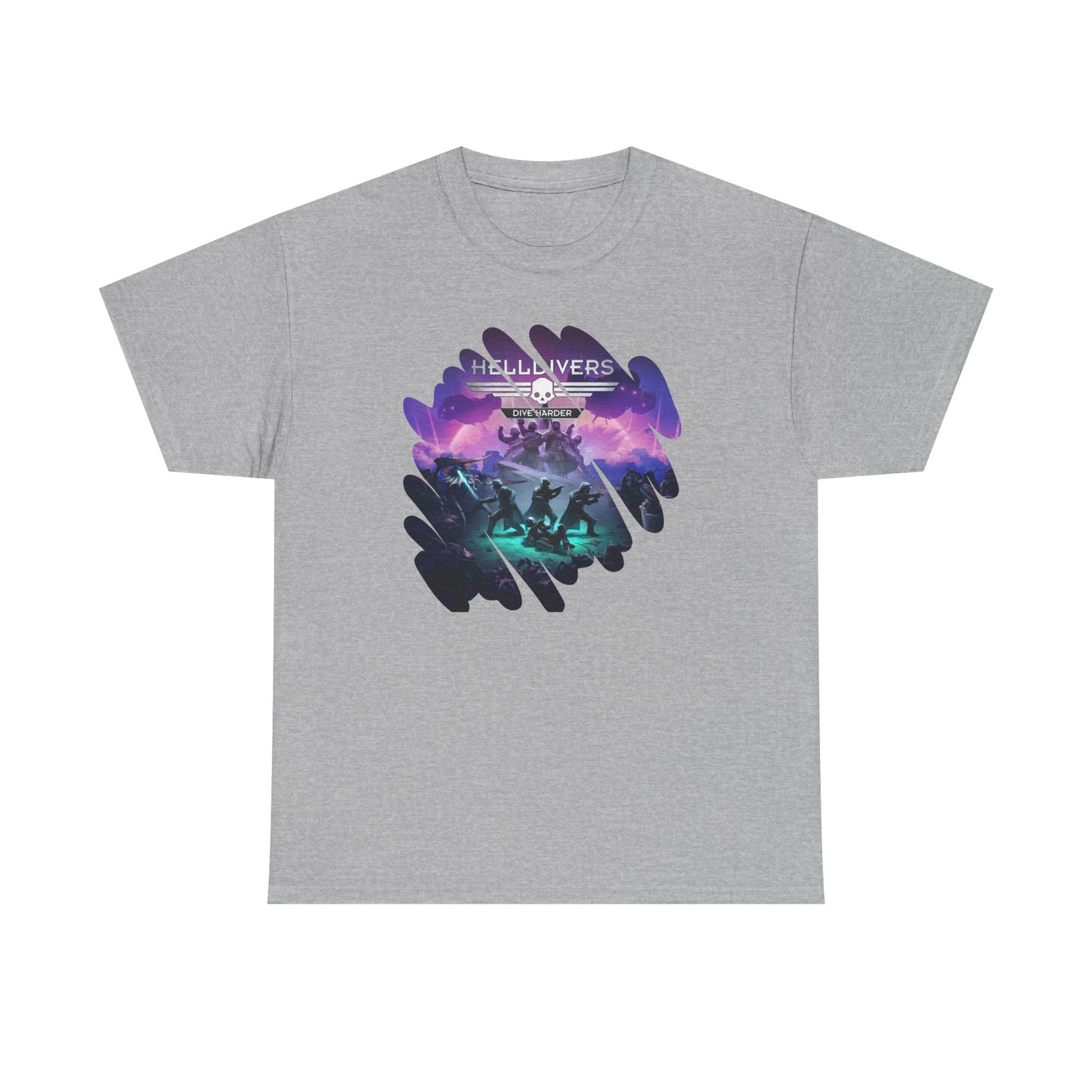 Level Up with HELLDIVERS! Exclusive Unisex Tee - Soft, Breathable Cotton, Gamer-Approved - Get Yours Now!