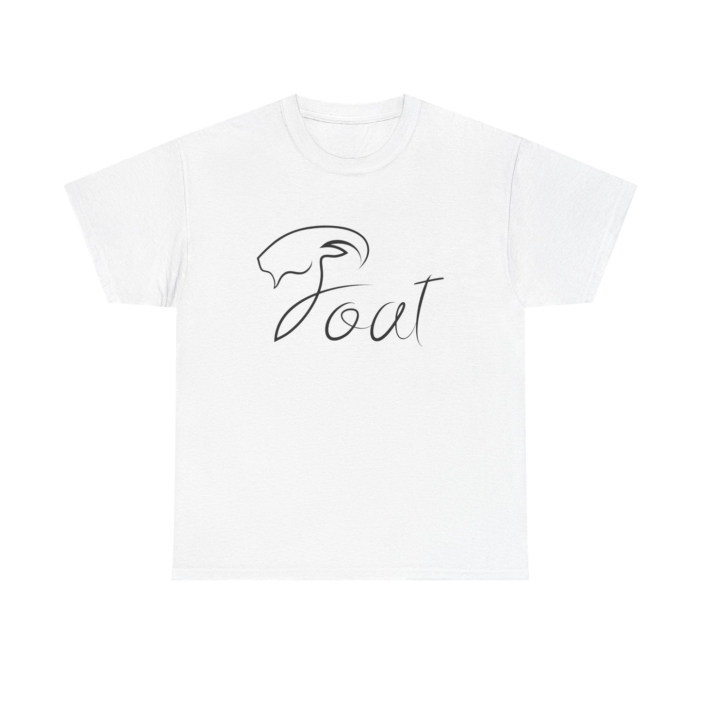 Must-Have GOAT Graphic Tee! Unisex Heavy Cotton - Sharp Print, 100% US Cotton, Classic Fit - Discover Why It's the Best!