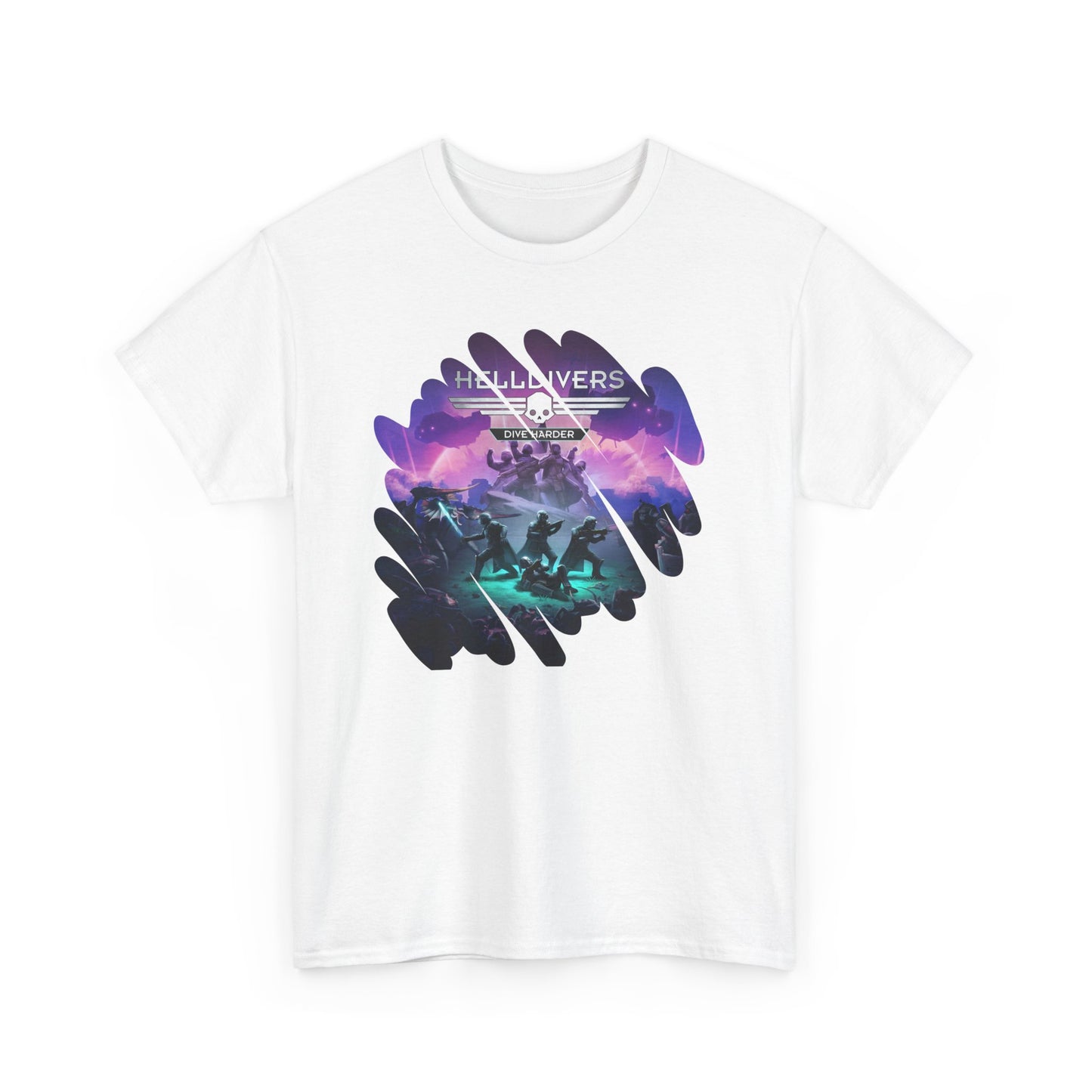 Level Up with HELLDIVERS! Exclusive Unisex Tee - Soft, Breathable Cotton, Gamer-Approved - Get Yours Now!