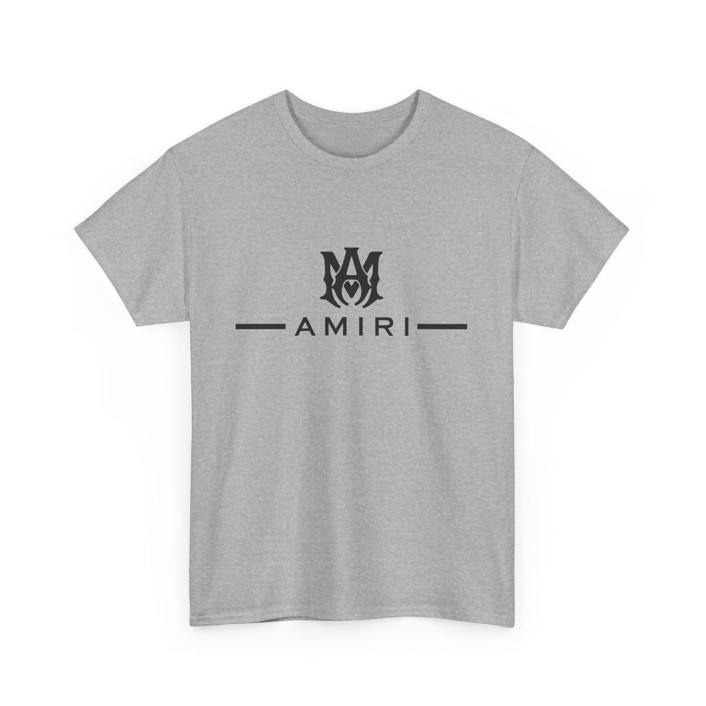Amiri Logo Man Heavy Cotton Tee, Designer Graphic Tshirt, Streetwear Fashion Shirt, Men's Women's Clothing, Trendy Urban Apparel
