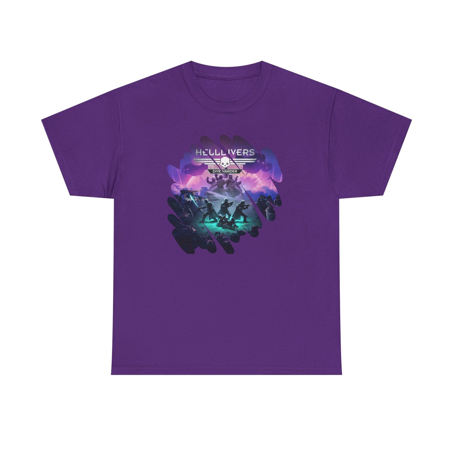 Level Up with HELLDIVERS! Exclusive Unisex Tee - Soft, Breathable Cotton, Gamer-Approved - Get Yours Now!