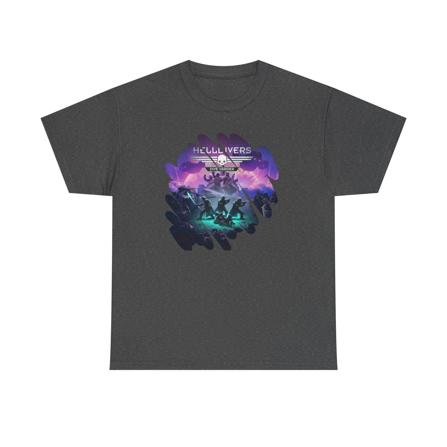Level Up with HELLDIVERS! Exclusive Unisex Tee - Soft, Breathable Cotton, Gamer-Approved - Get Yours Now!