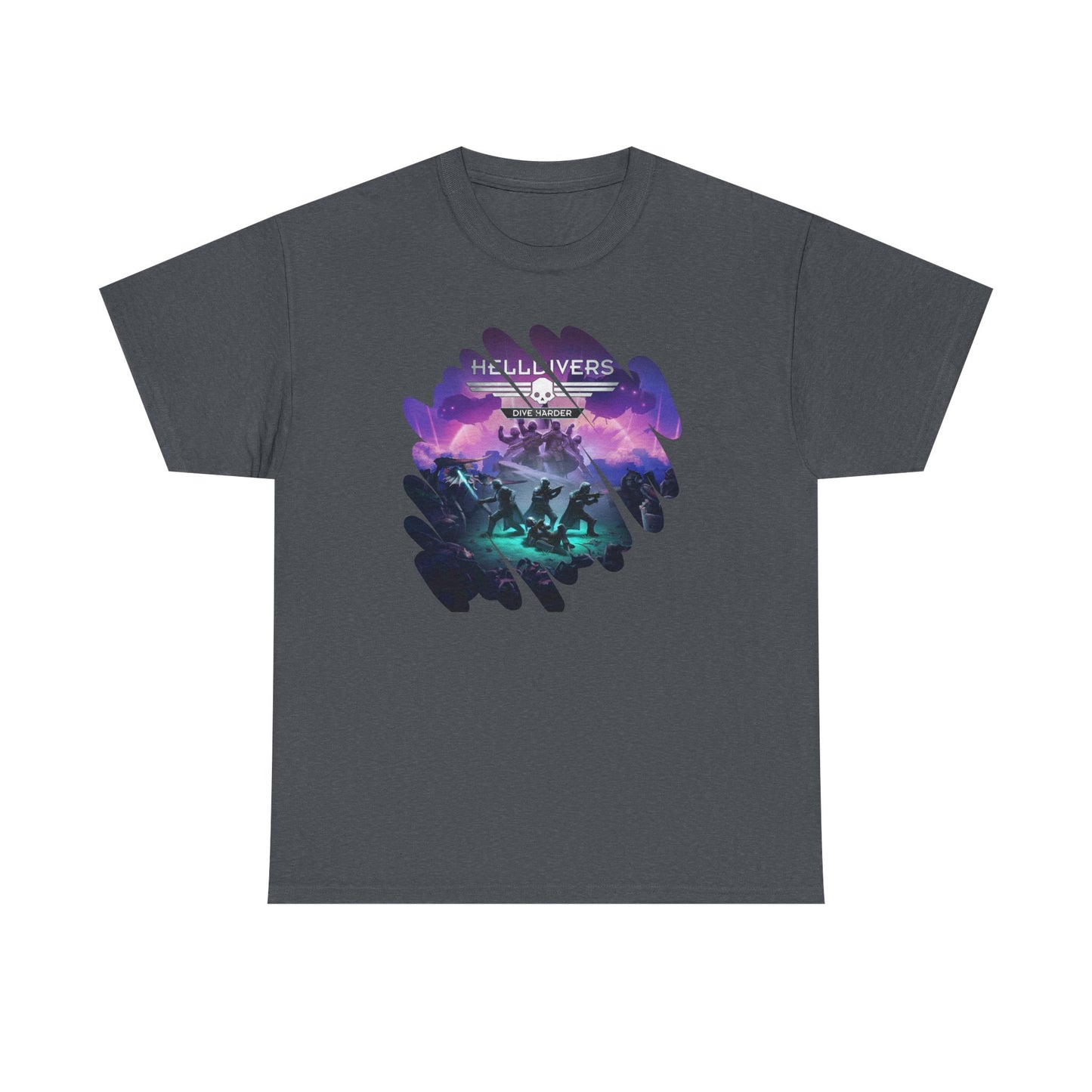 Level Up with HELLDIVERS! Exclusive Unisex Tee - Soft, Breathable Cotton, Gamer-Approved - Get Yours Now!
