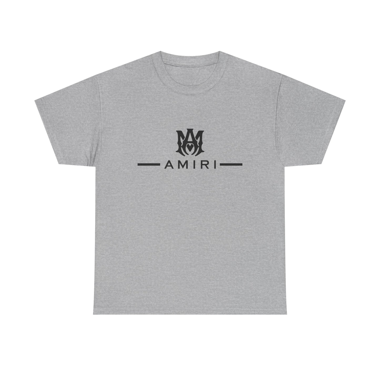 Amiri Logo Man Heavy Cotton Tee, Designer Graphic Tshirt, Streetwear Fashion Shirt, Men's Women's Clothing, Trendy Urban Apparel