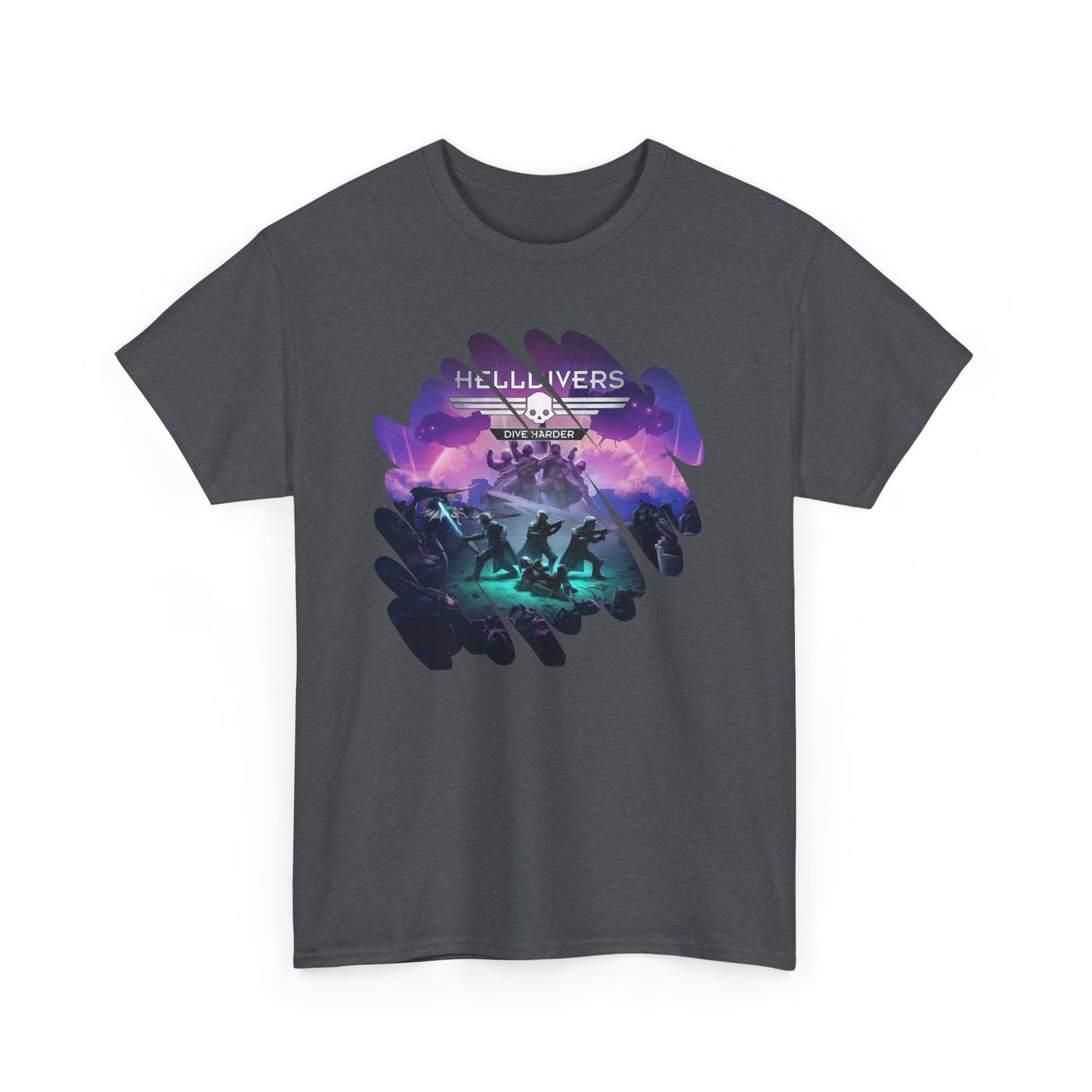 Level Up with HELLDIVERS! Exclusive Unisex Tee - Soft, Breathable Cotton, Gamer-Approved - Get Yours Now!