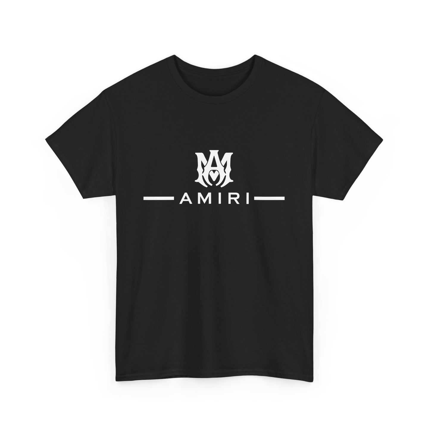 Amiri Logo Man Heavy Cotton Tee, Designer Graphic Tshirt, Streetwear Fashion Shirt, Men's Women's Clothing, Trendy Urban Apparel