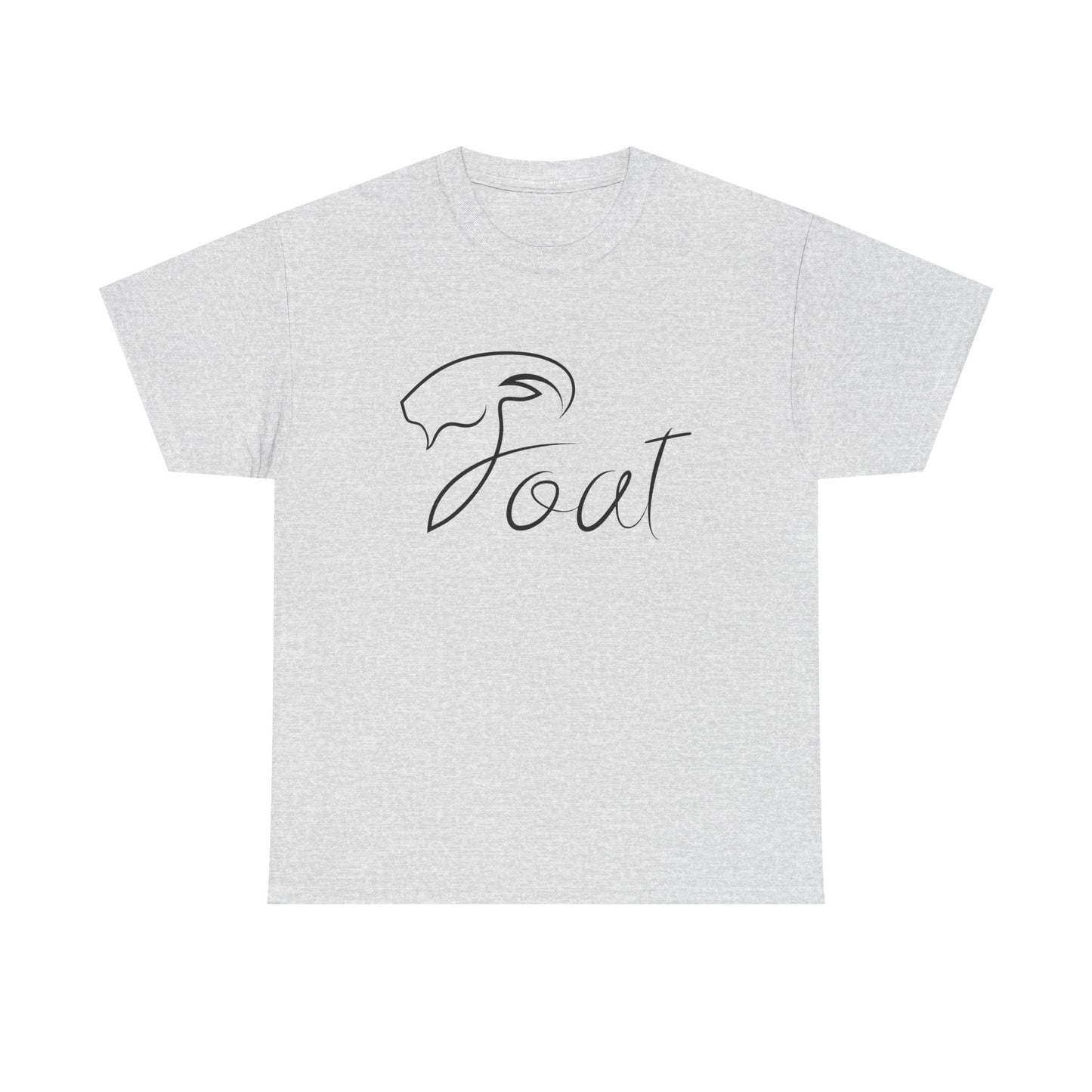 Must-Have GOAT Graphic Tee! Unisex Heavy Cotton - Sharp Print, 100% US Cotton, Classic Fit - Discover Why It's the Best!