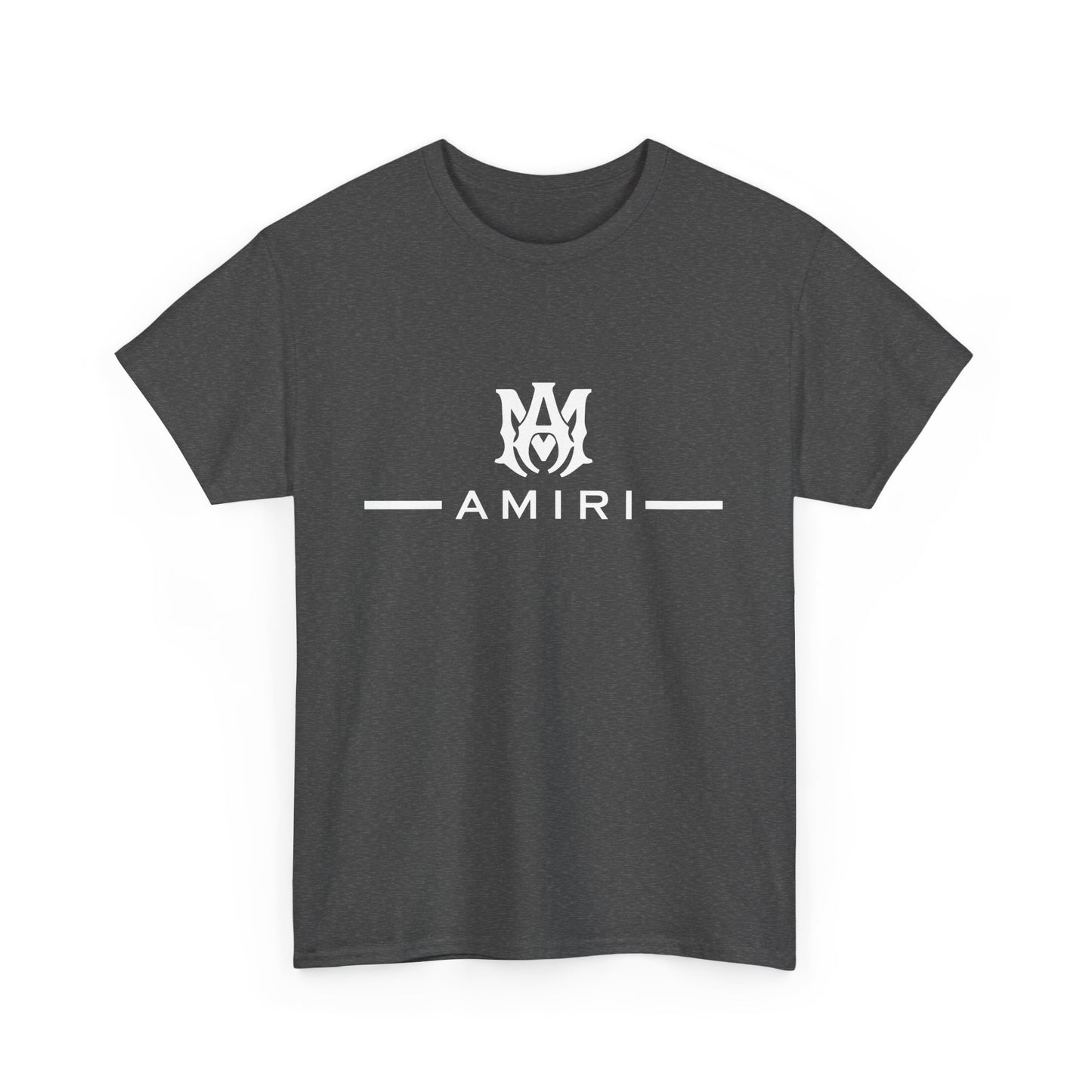 Amiri Logo Man Heavy Cotton Tee, Designer Graphic Tshirt, Streetwear Fashion Shirt, Men's Women's Clothing, Trendy Urban Apparel