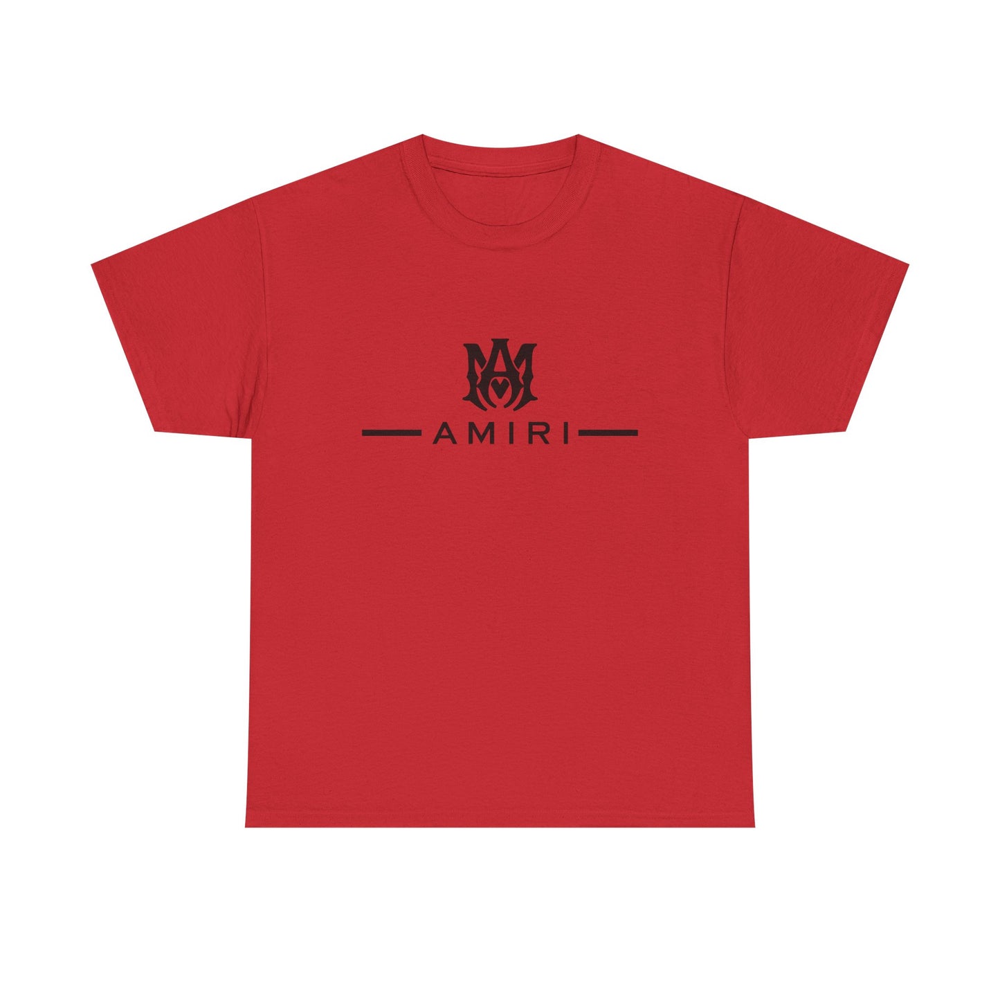 Amiri Logo Man Heavy Cotton Tee, Designer Graphic Tshirt, Streetwear Fashion Shirt, Men's Women's Clothing, Trendy Urban Apparel