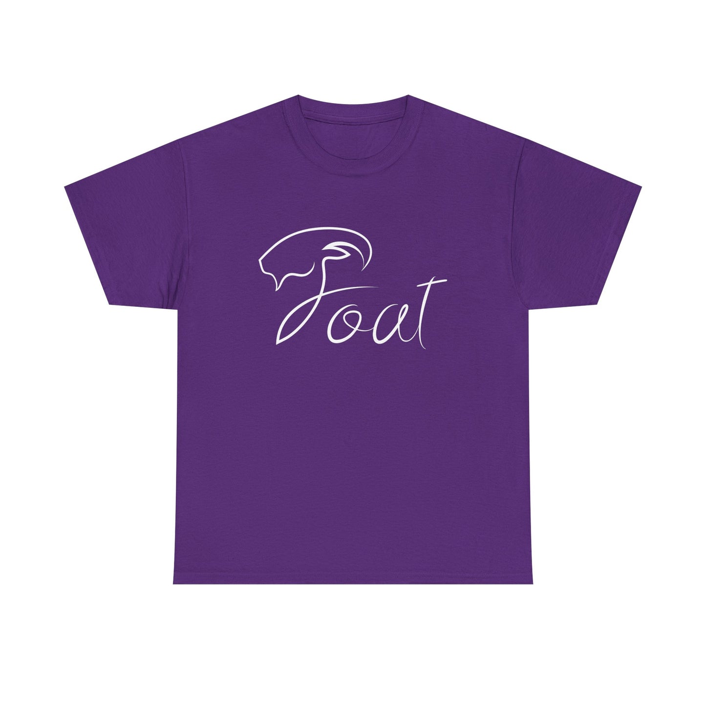 Must-Have GOAT Graphic Tee! Unisex Heavy Cotton - Sharp Print, 100% US Cotton, Classic Fit - Discover Why It's the Best!