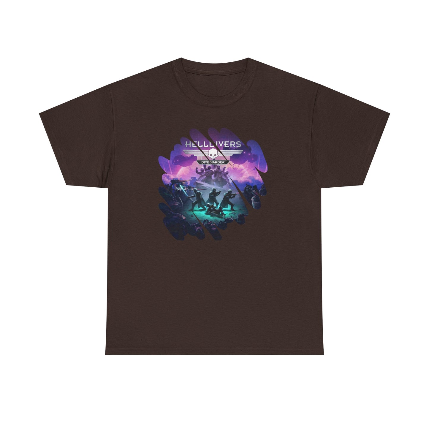 Level Up with HELLDIVERS! Exclusive Unisex Tee - Soft, Breathable Cotton, Gamer-Approved - Get Yours Now!