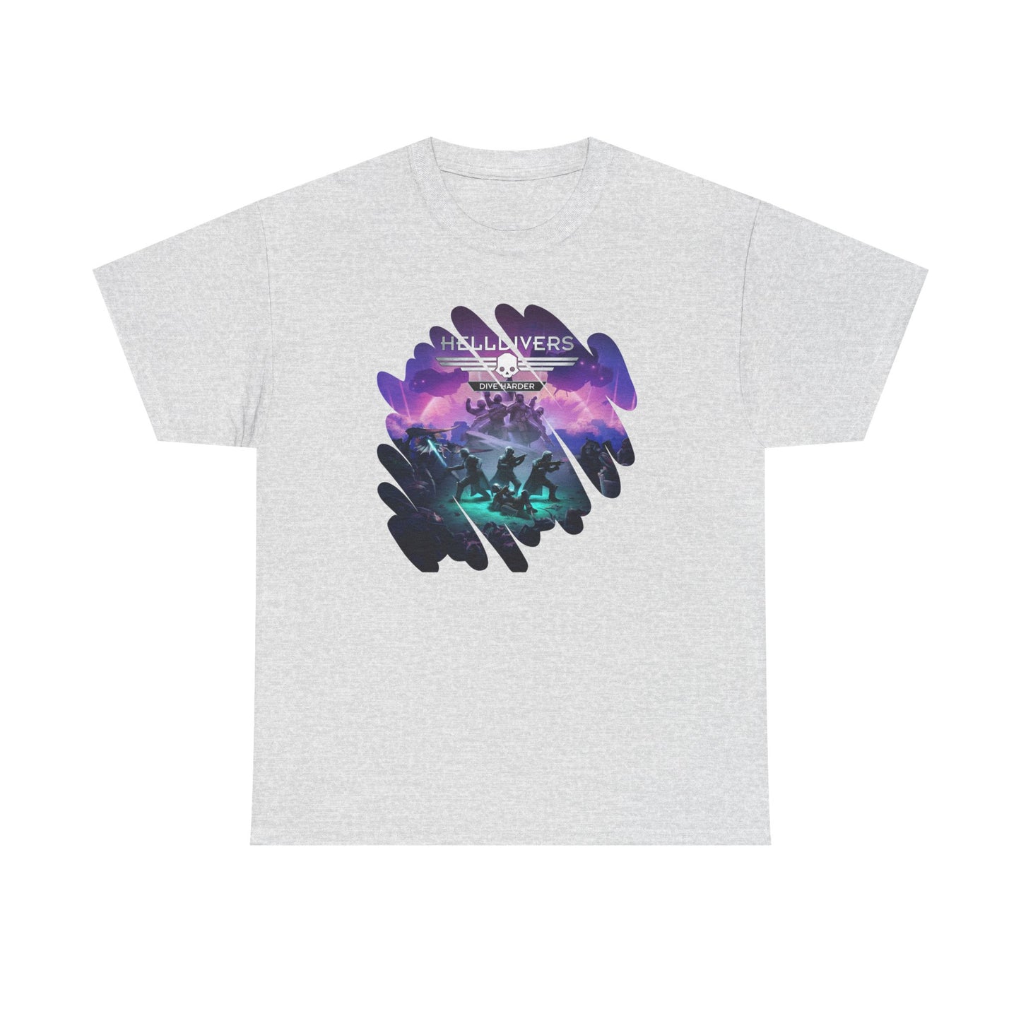 Level Up with HELLDIVERS! Exclusive Unisex Tee - Soft, Breathable Cotton, Gamer-Approved - Get Yours Now!