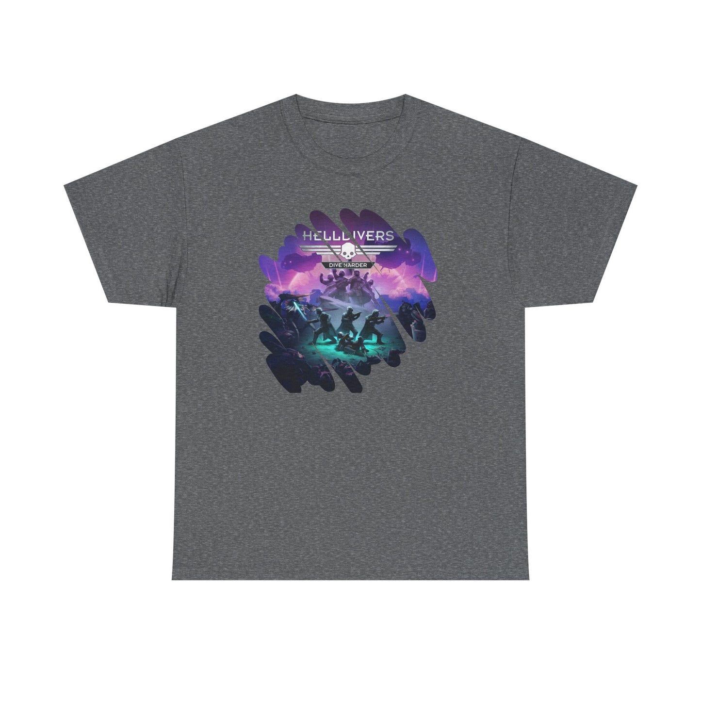 Level Up with HELLDIVERS! Exclusive Unisex Tee - Soft, Breathable Cotton, Gamer-Approved - Get Yours Now!