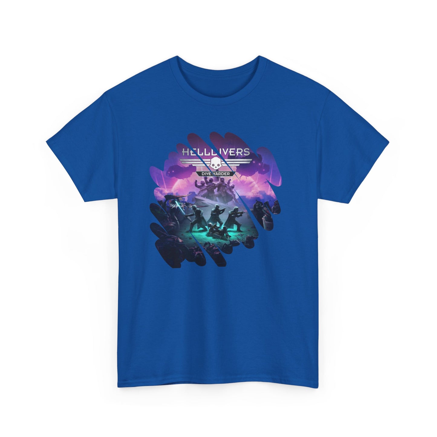 Level Up with HELLDIVERS! Exclusive Unisex Tee - Soft, Breathable Cotton, Gamer-Approved - Get Yours Now!