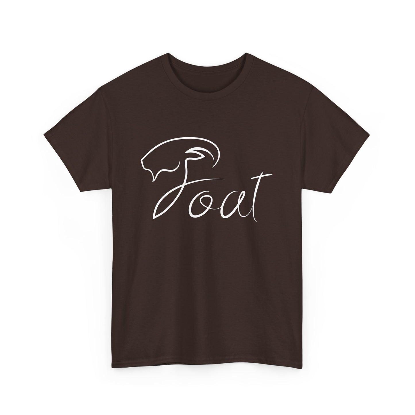 Must-Have GOAT Graphic Tee! Unisex Heavy Cotton - Sharp Print, 100% US Cotton, Classic Fit - Discover Why It's the Best!