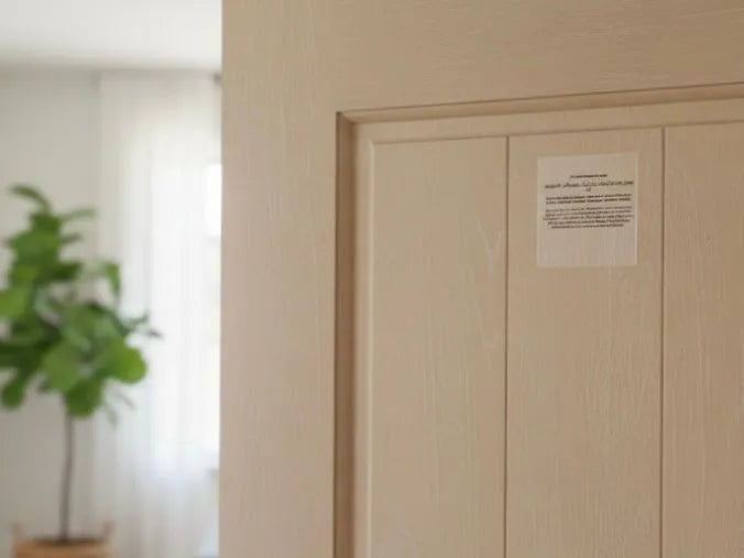 Dua stickers before leaving the house / Door sticker