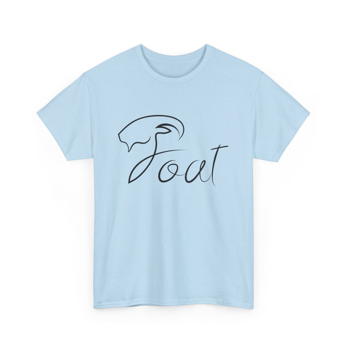 Must-Have GOAT Graphic Tee! Unisex Heavy Cotton - Sharp Print, 100% US Cotton, Classic Fit - Discover Why It's the Best!