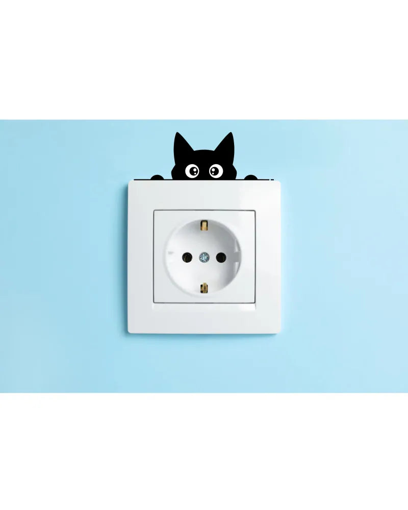 Interior sticker for switch "Black cat", 1 pc.