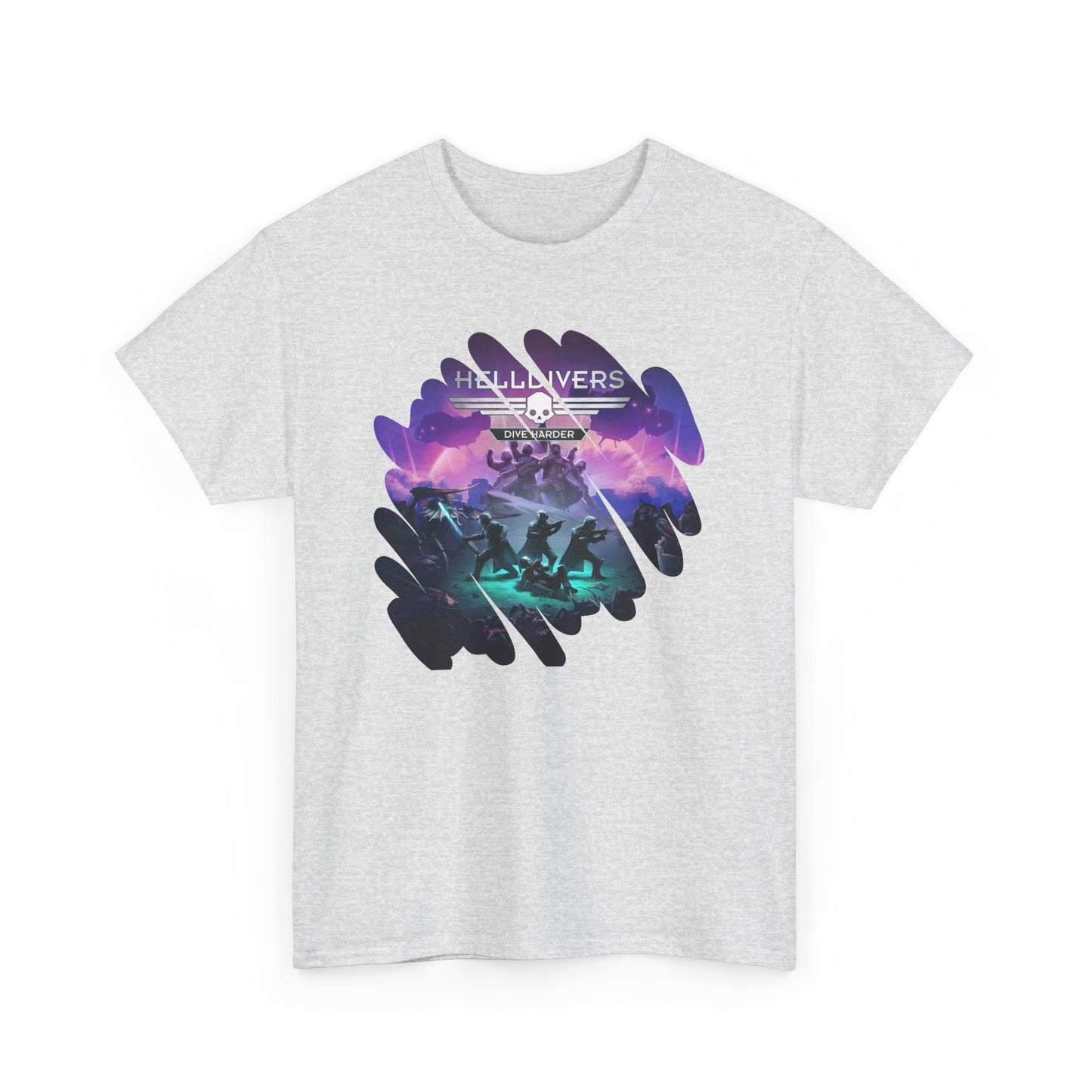 Level Up with HELLDIVERS! Exclusive Unisex Tee - Soft, Breathable Cotton, Gamer-Approved - Get Yours Now!