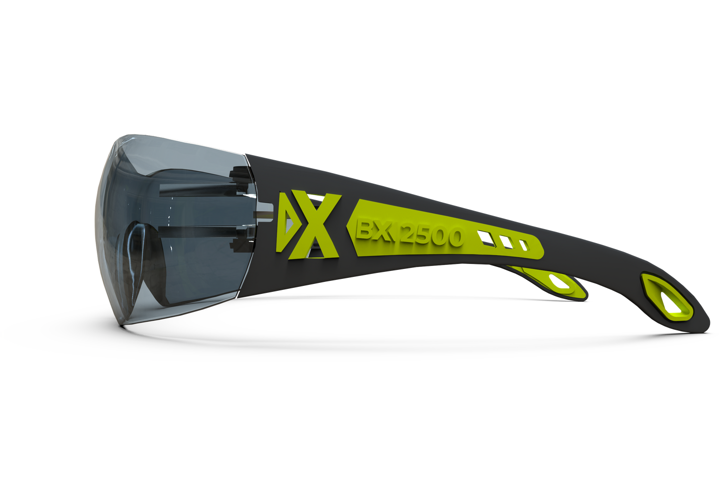BAYMAX BX-2500 SOLO PROTECTIVE GLASSES (ANTI-FOG) – SMOKED