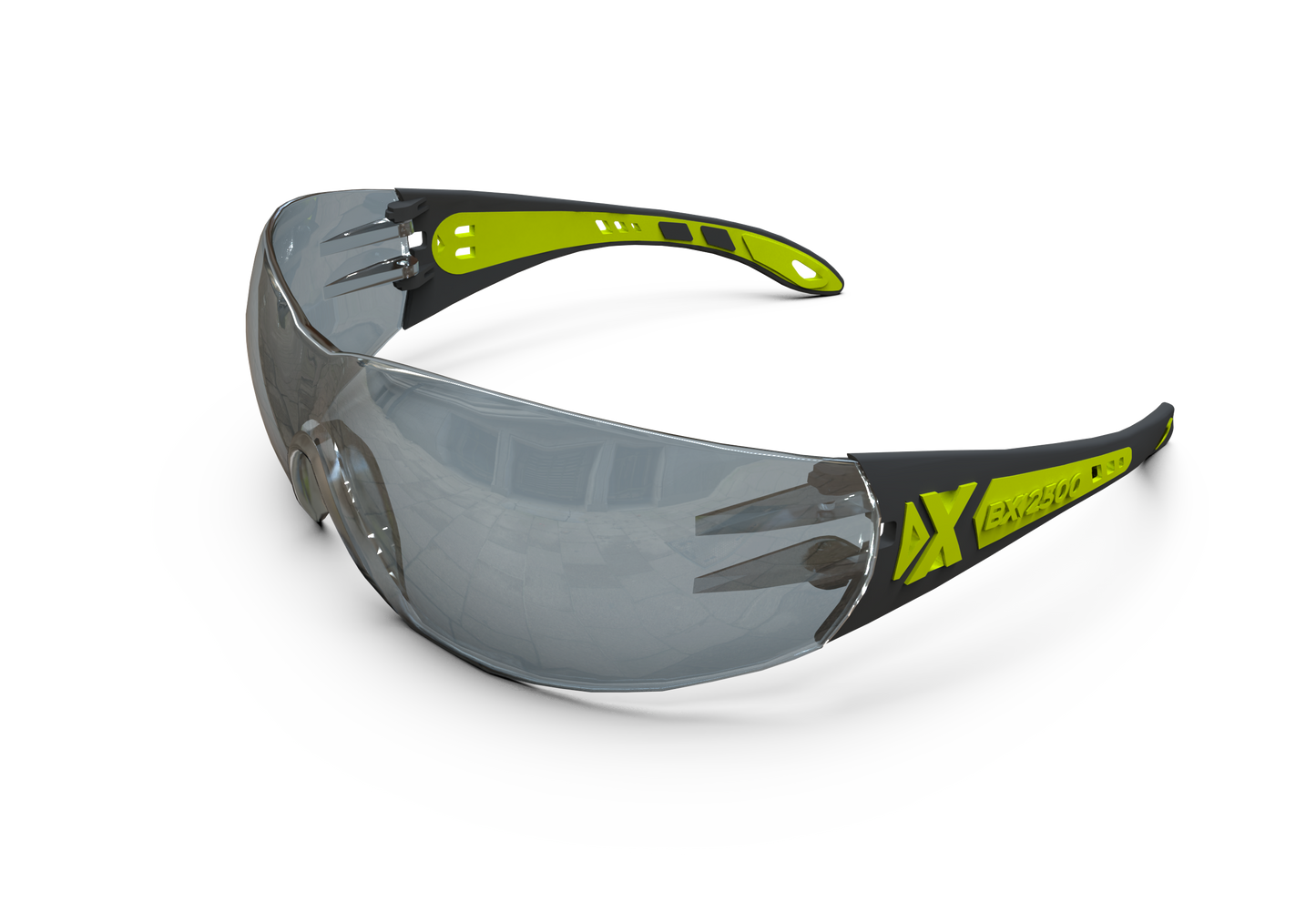 BAYMAX BX-2500 SOLO PROTECTIVE GLASSES (ANTI-FOG) – SMOKED