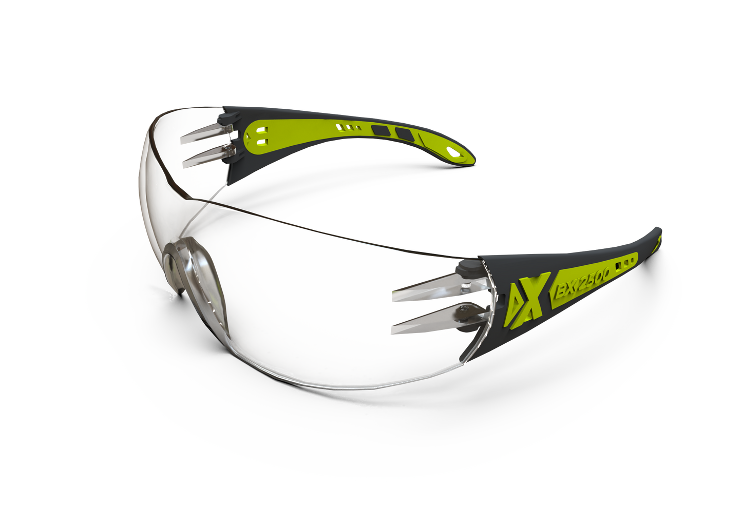 BAYMAX BX-2500 SOLO PROTECTIVE GLASSES (ANTI-FOG) – TRANSPARENT