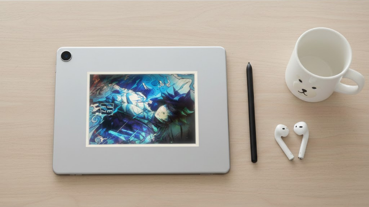 3D Lenticular Poster Water Elemental Warrior Motion Sticker 30x40cm Anime Wall Art