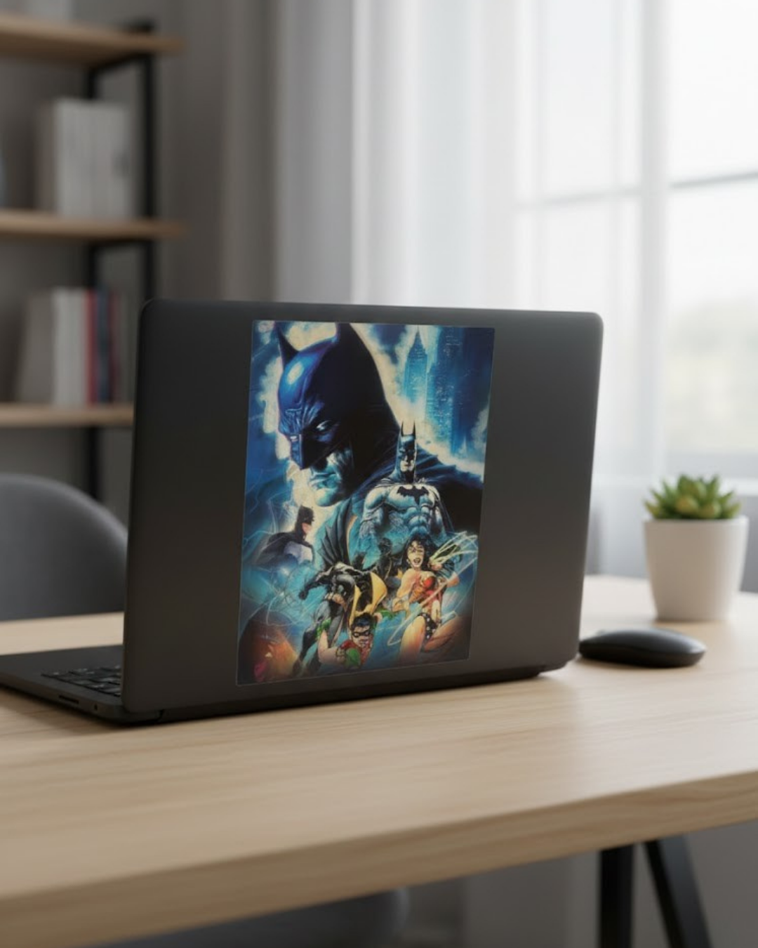 Dark Night Guardian 3D Holographic Poster Hero of the City Motion Sticker 30x40cm