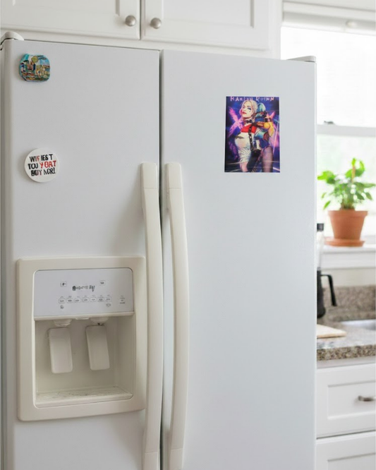 3D Lenticular Motion Poster - Urban Chaos Art - 30x40 Holographic Sticker