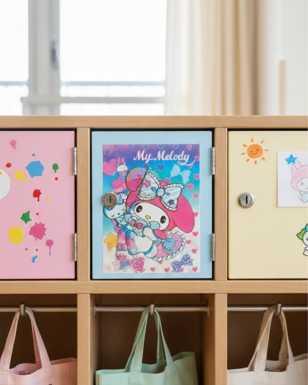 Lenticular Wall Art 3D - Cute Pink Floral Pet - Dynamic Motion Poster 30x40 cm (12x16"ib)